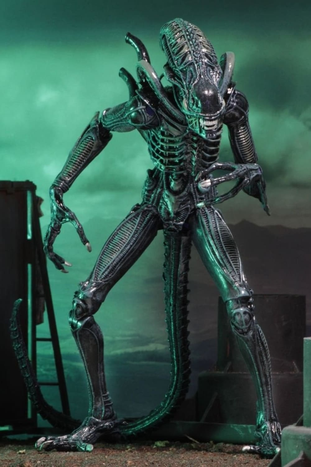 Neca-Aliens - Ultimate Aliens Warrior 1986 Aksiyon Figürü Mavi-Figürler-8-Milagron.com
