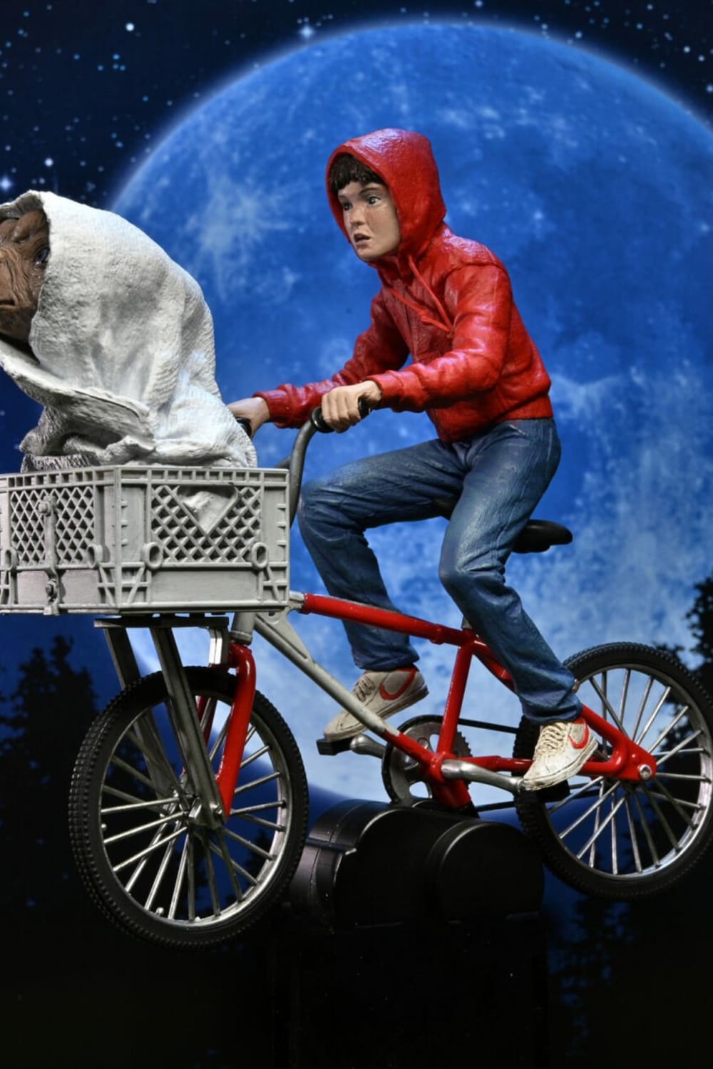 Neca-E.T. 40th Anniversary - Elliot & E.T. on Bicycle Diaroma Heykel-Heykel-8-Milagron.com