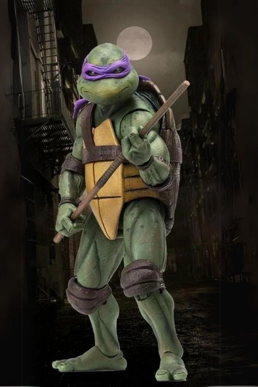 Neca-Teenage Mutant Ninja Turtles 1990 Movie - Donatello Aksiyon Figürü - 7 inch-Figürler-1-Milagron.com