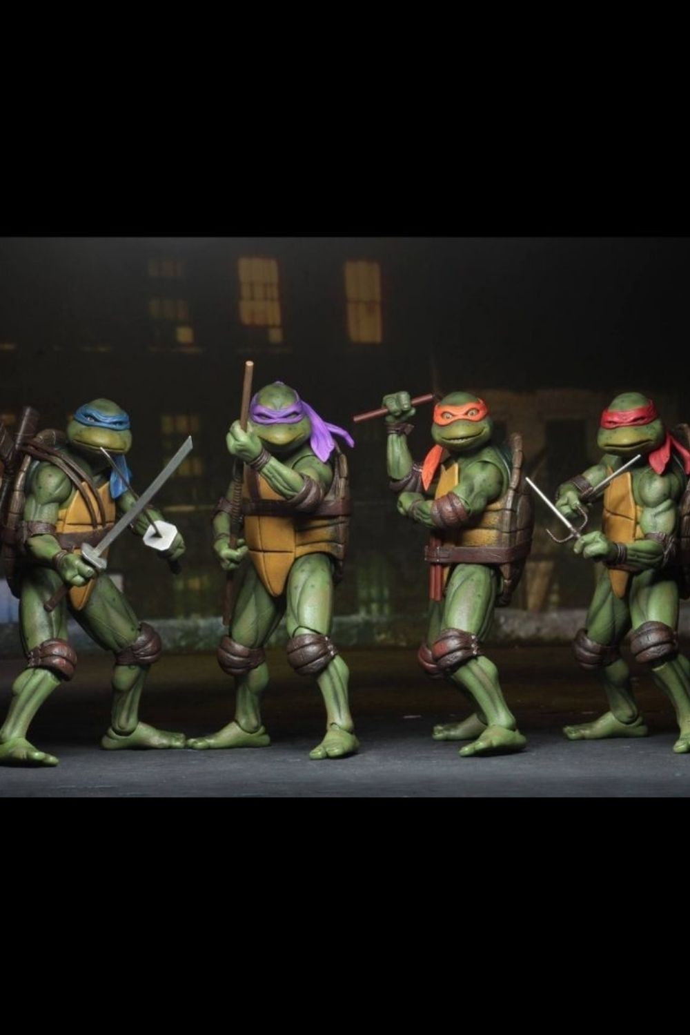 Neca-Teenage Mutant Ninja Turtles 1990 Movie - Leonardo Aksiyon Figürü - 7 inch-Figürler-6-Milagron.com