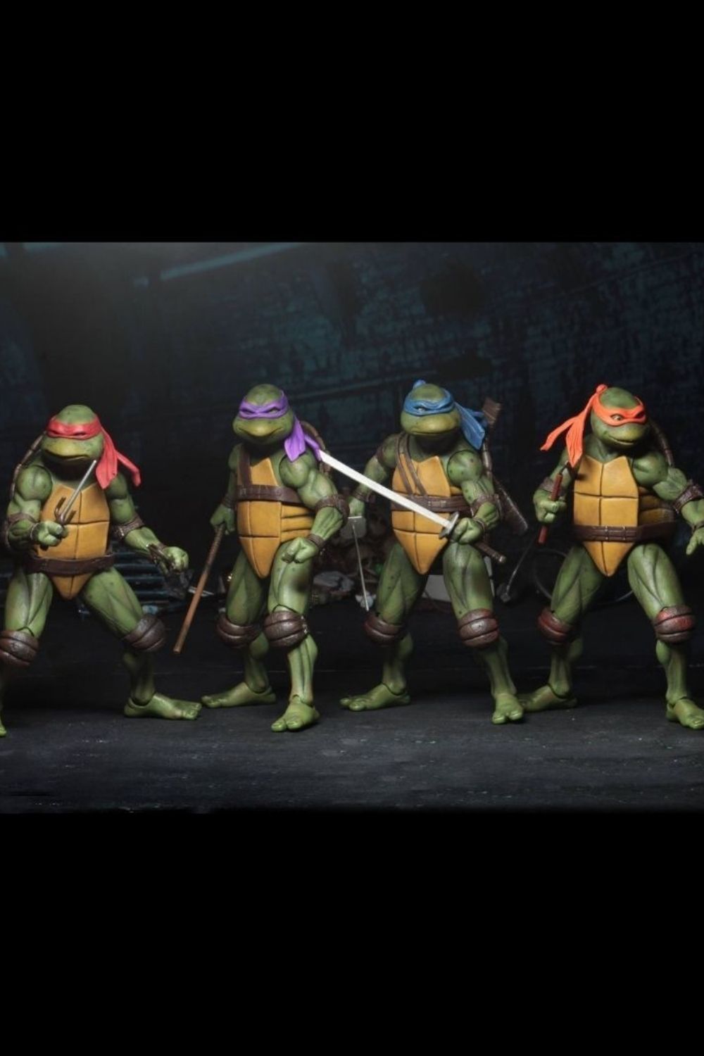 Neca-Teenage Mutant Ninja Turtles 1990 Movie - Michelangelo Aksiyon Figürü - 7 inch-Figürler-3-Milagron.com