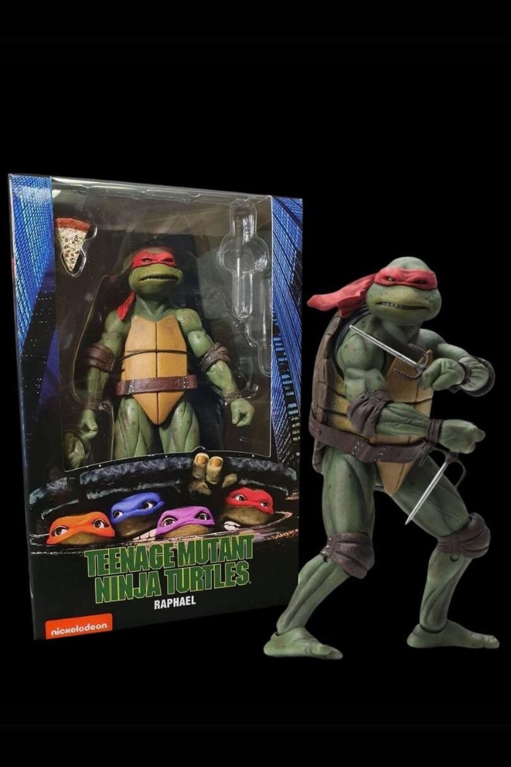 Neca-Teenage Mutant Ninja Turtles 1990 Movie - Raphael Aksiyon Figürü - 7 inch-Figürler-7-Milagron.com