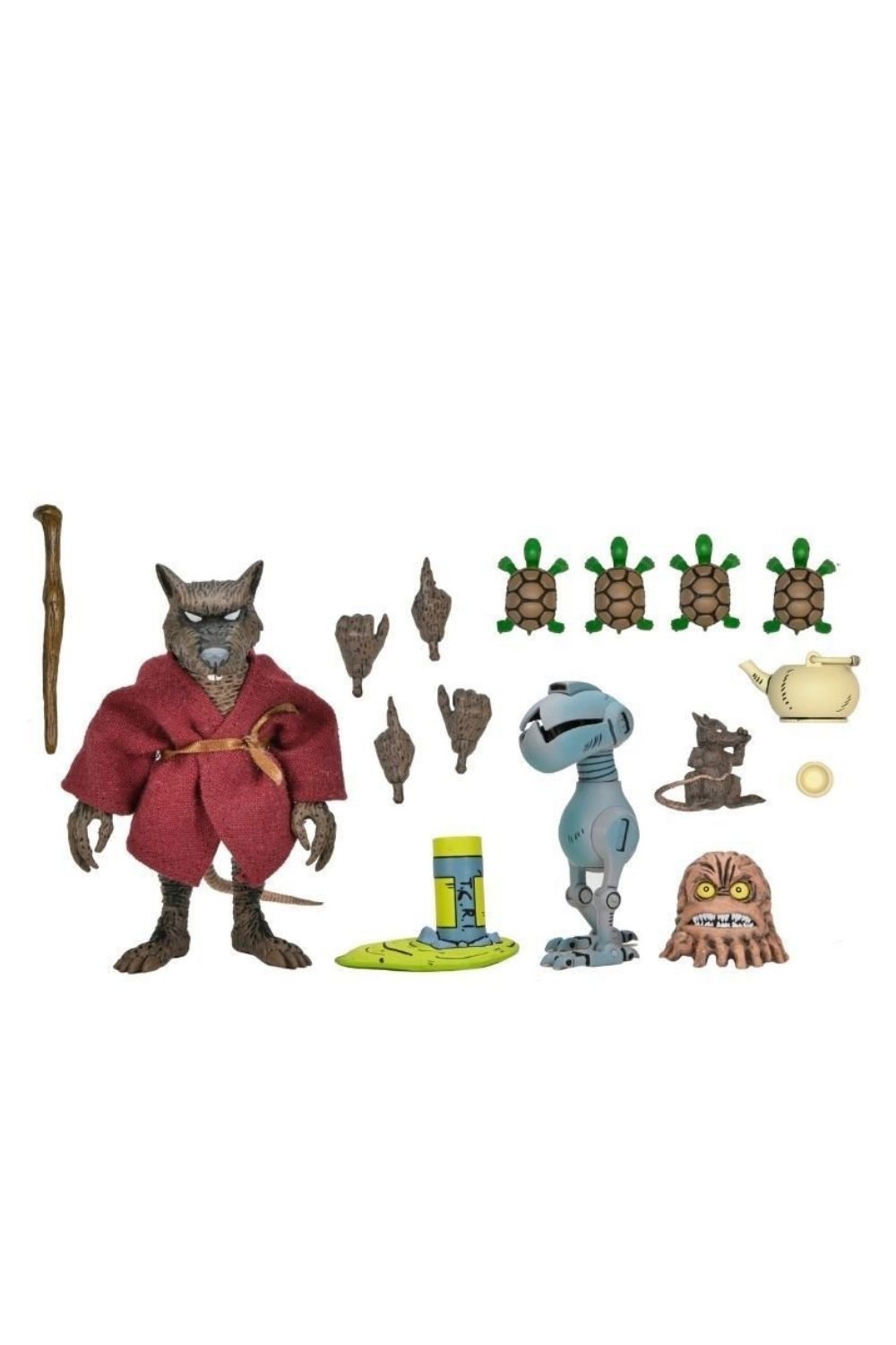 Neca-Teenage Mutant Ninja Turtles - Splinter Mirage Comics Aksiyon Figürü-Figürler-1-Milagron.com