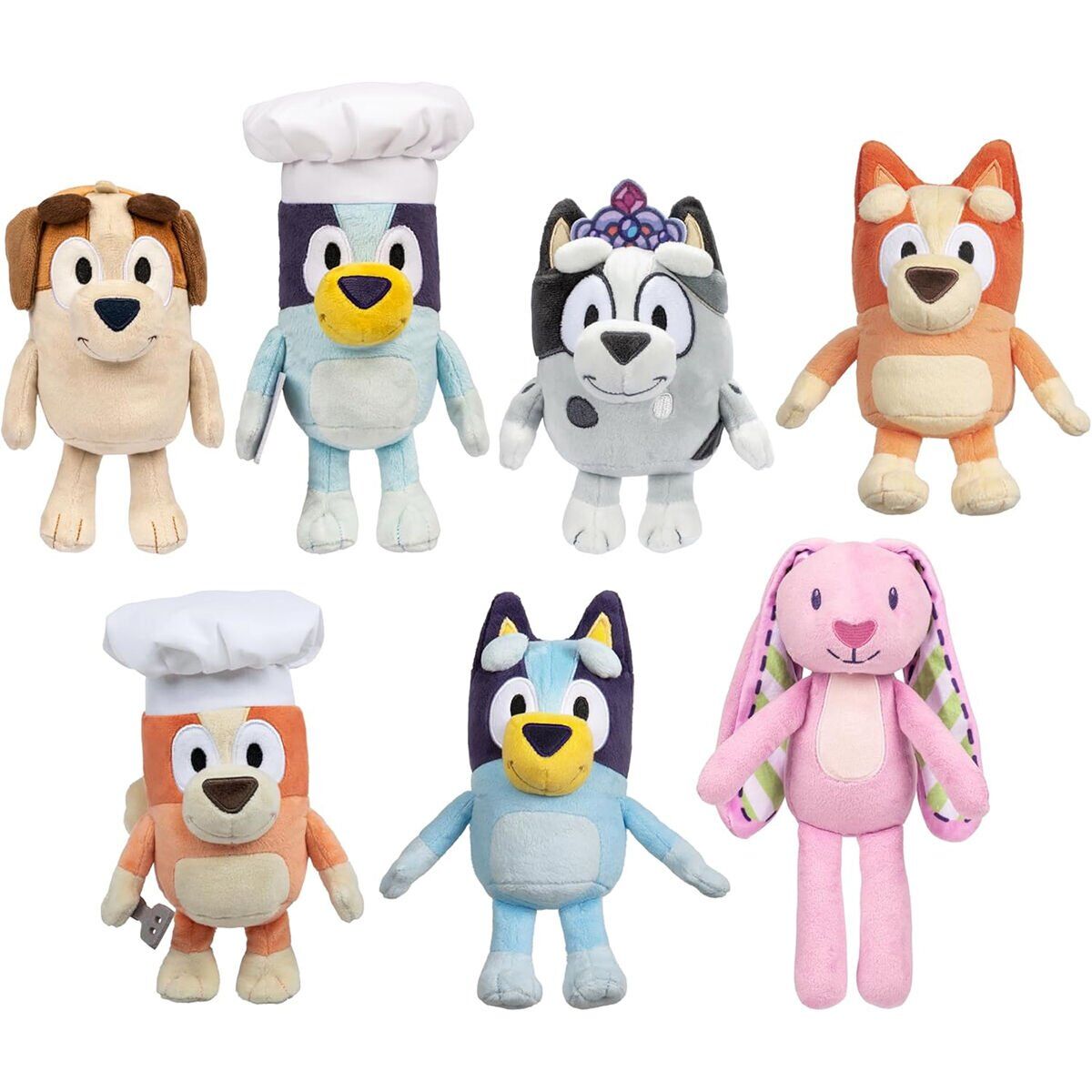 Bluey/18094 Bluey Peluş FiGür 16-23 Cm Asorti(Belirtilen Fiyat, Tekli Satış Için Adet Fiyatıdır.)