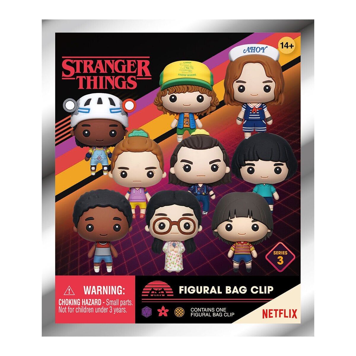 Mono32560 Monogram Stranger Things Klipsli Figür Seri 3 Display