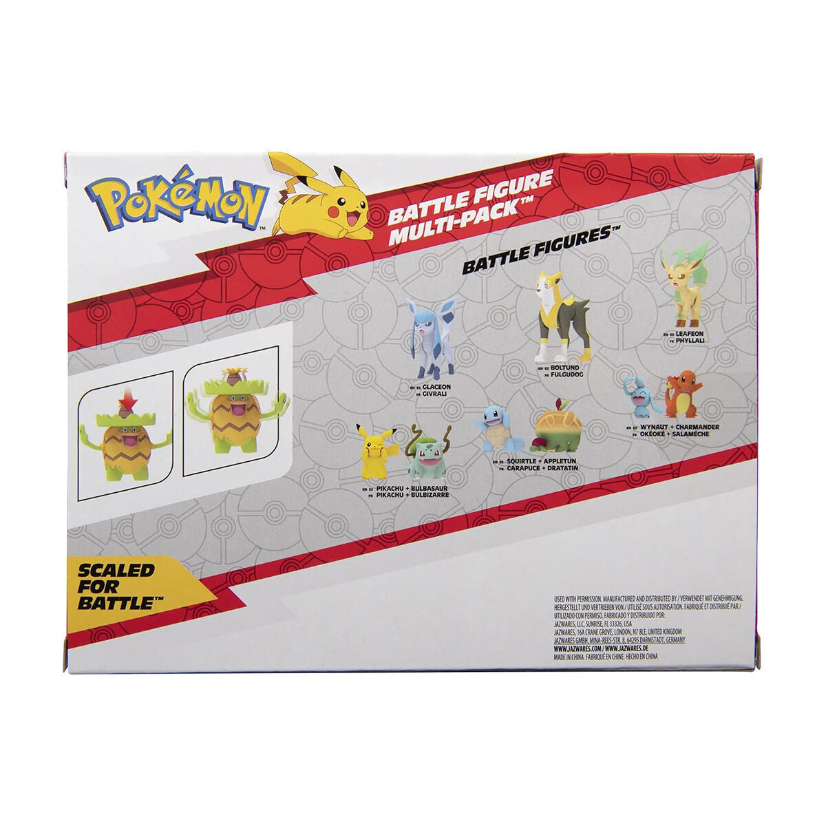Pok Pkw2551 Pokemon Battle 3Lü Figür Seti