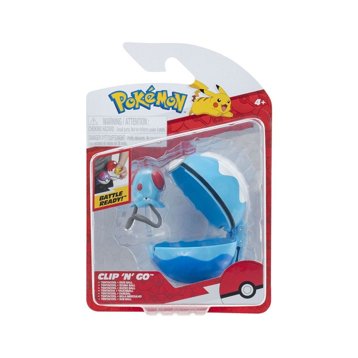 Pok 95057-C Pokemon Clip N Go Asorti