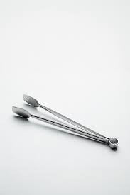 Nehir Uzun Izgara Maşa Paslanmaz Çelik 33 Cm