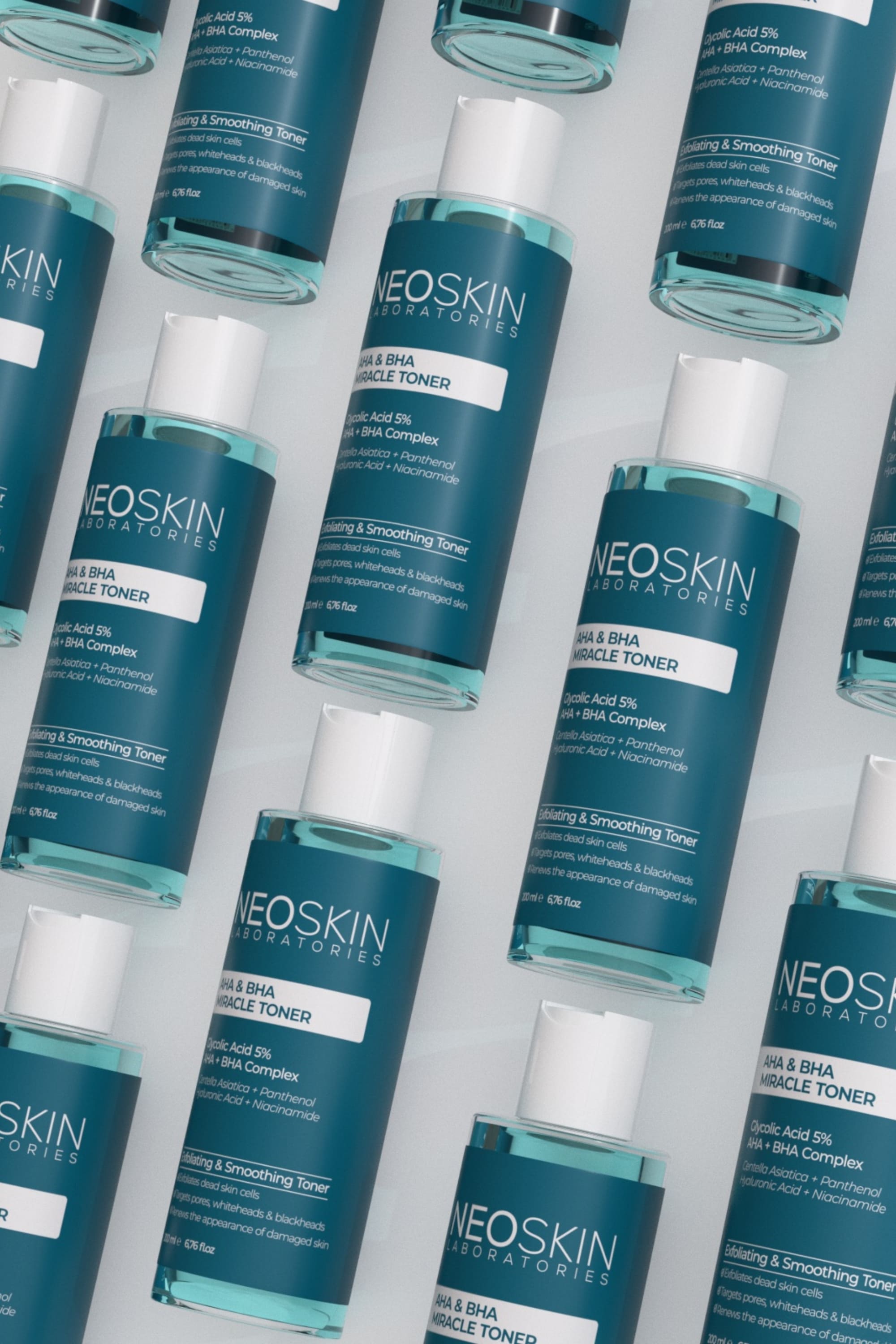 Neoskin-Aha & Bha Miracle Toner 200ml Aha & Bha Arındırıcı Ve Gözenek Sıkılaştırıcı Temizleyici Tonik-Cilt Bakımı>Tonik-6-Milagron.com