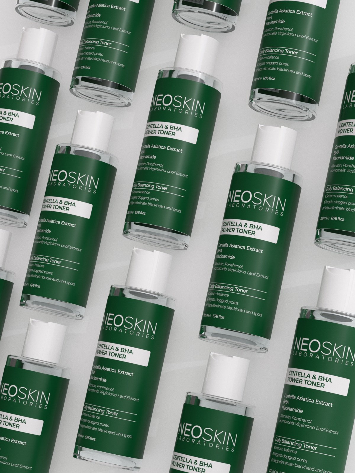 Neoskin-Centella & Bha Power Toner 200ml Centella & Bha İçerikli Siyah Nokta Karşıtı, Gözenek Sıkılaştırıcı Günlük Bakım Toniği-Tonik-4-Milagron.com