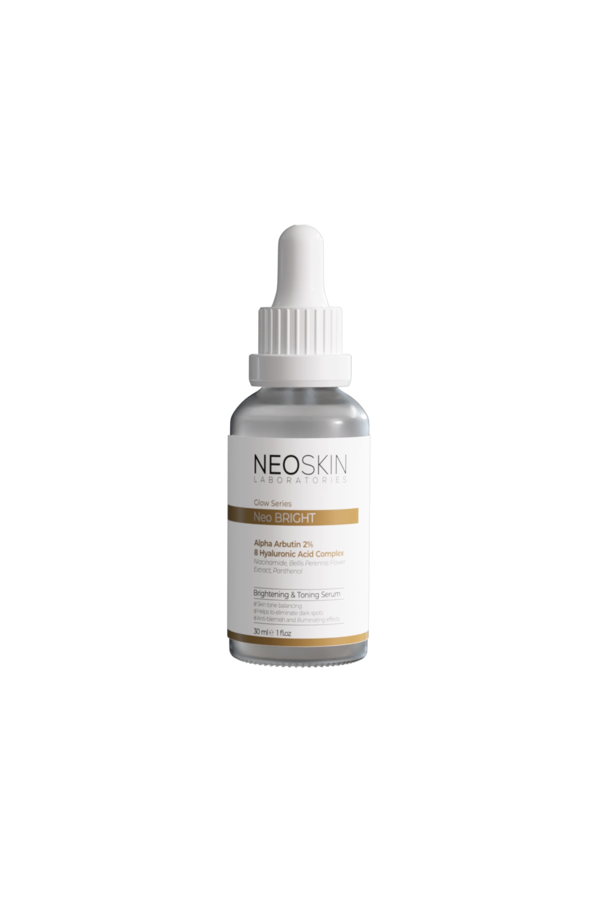Neoskin Neo Bright 30Ml - Cilt Tonu Eşitleyici, Leke Karşıtı, Aydınlatıcı Premium Serum