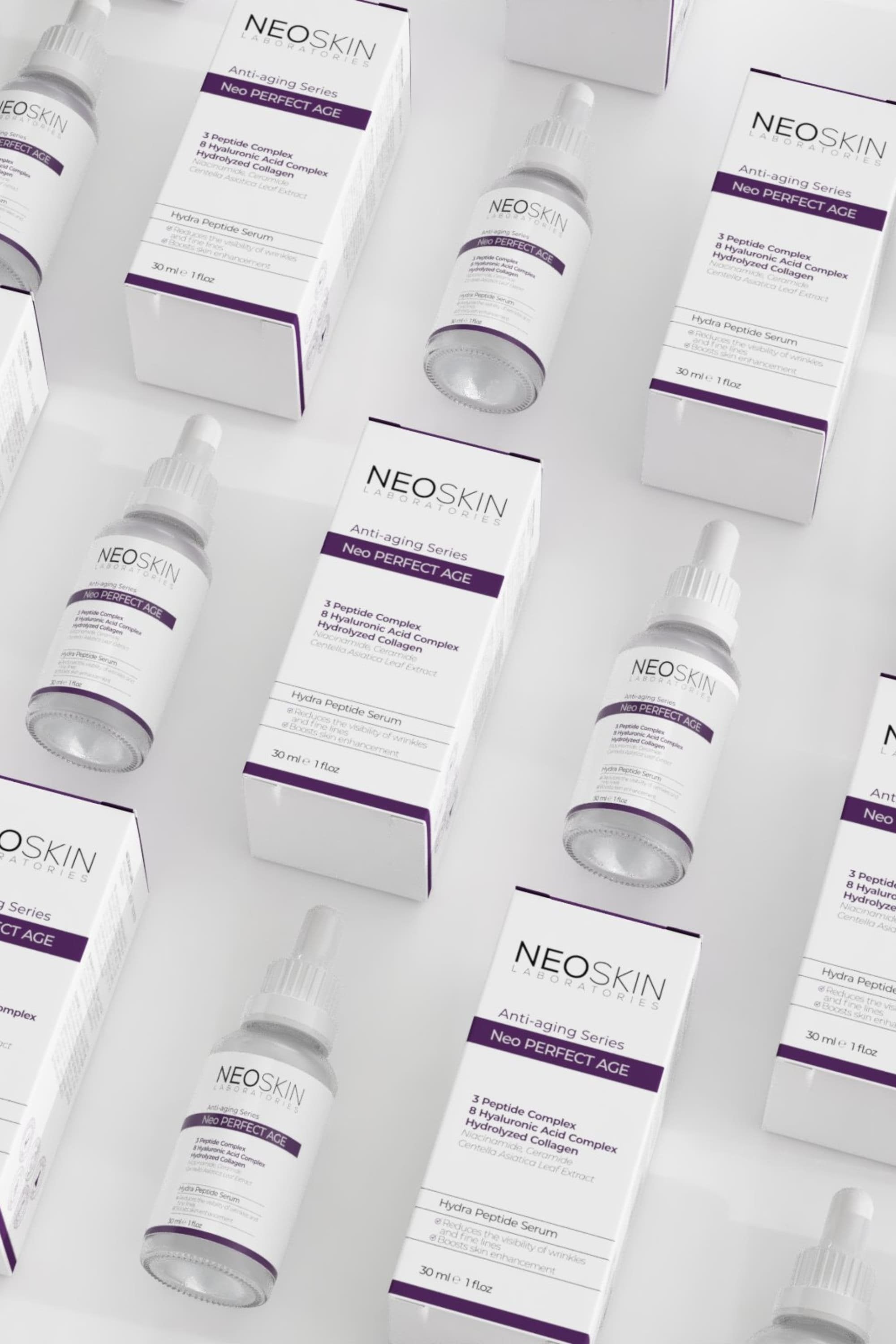 Neoskin-Neo Perfect Age 30ml Dolgunlaştırıcı, Nemlendirici, Anti Aging Peptit Serumu-Cilt Serumu-4-Milagron.com