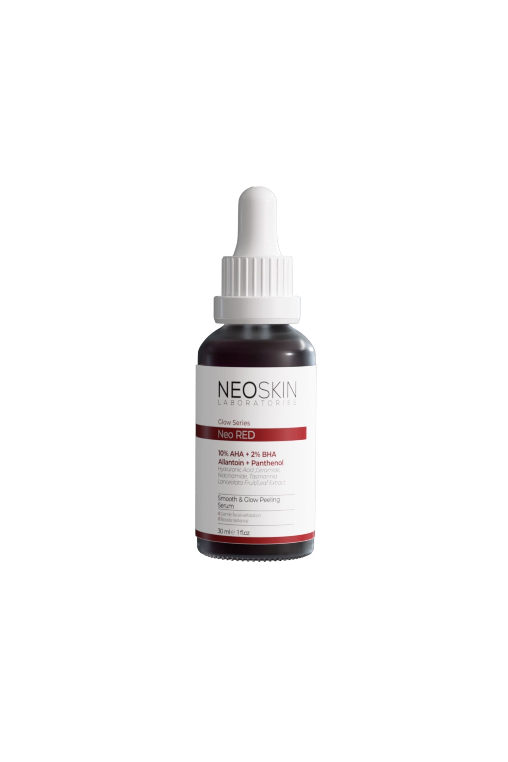 Neoskin-Neo Red Serum 30ml Yenileyici, Pürüzsüzleştirici, ışıltı Arttırıcı Peeling Serum-Cilt Serumu-1-Milagron.com