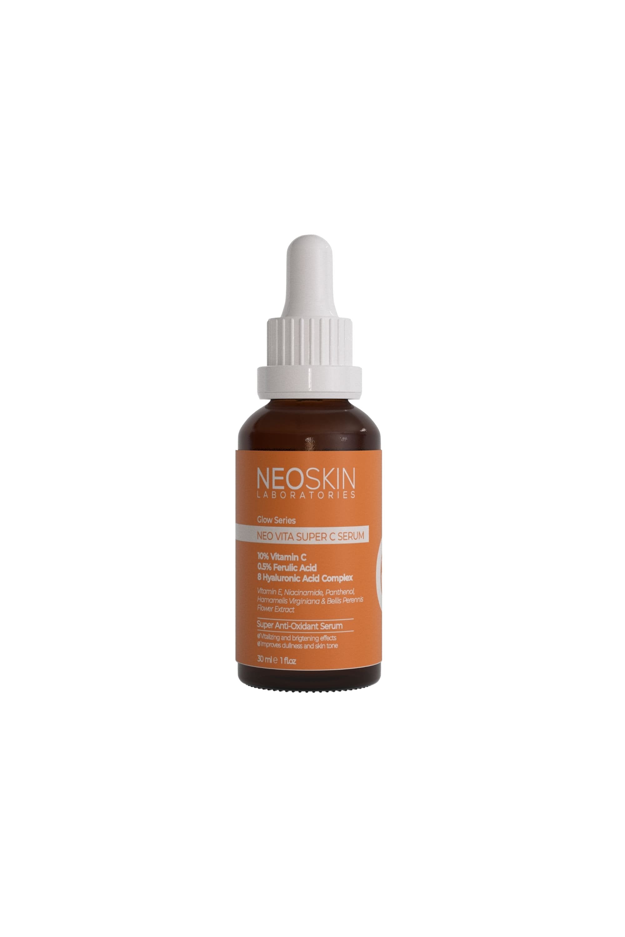Neoskin-Neo Vita Super C 30ml C Vitaminli Aydınlatıcı Ve Ton Eşitleyici Antioksidan Serum-Cilt Serumu-1-Milagron.com