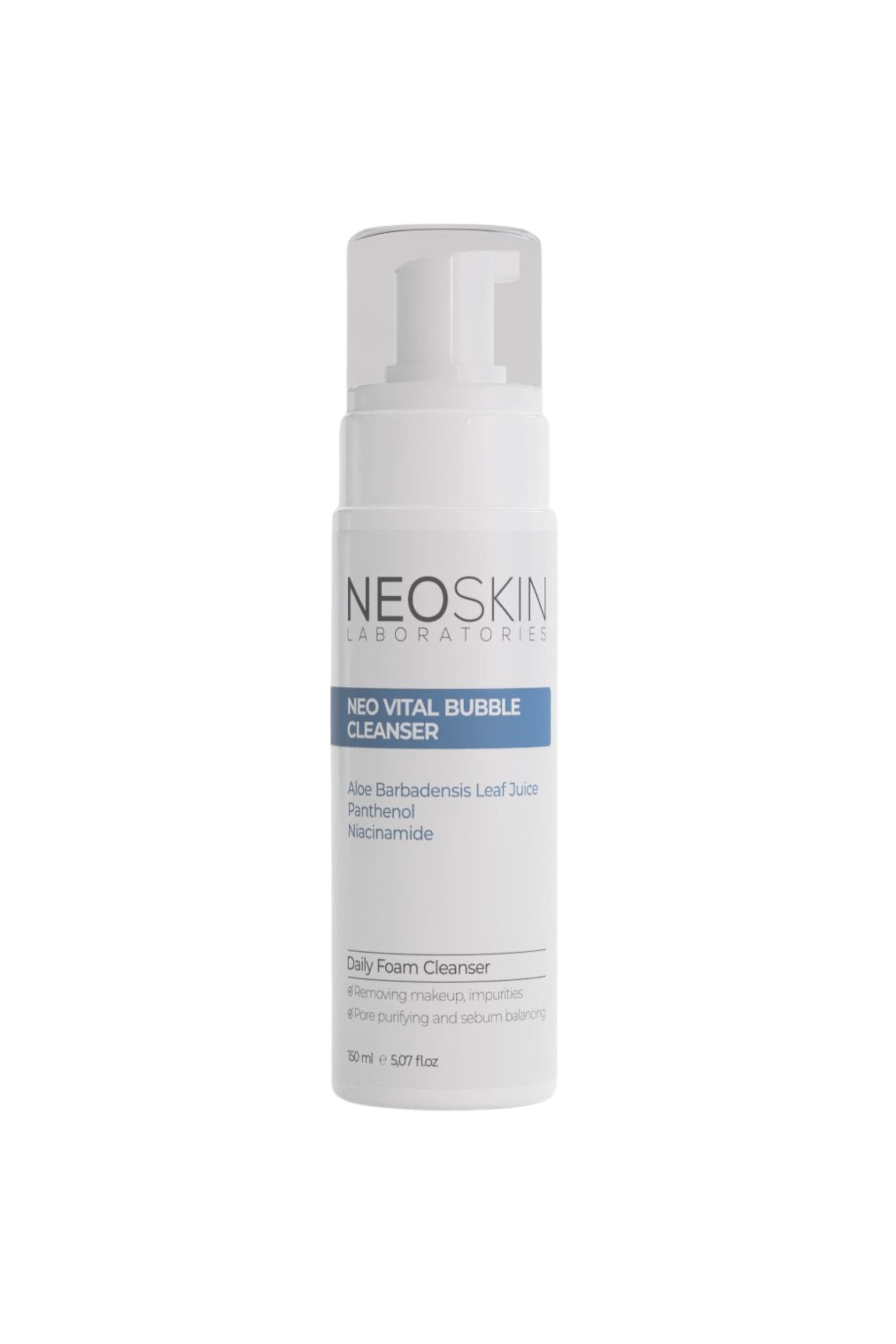 Neoskin-Neo Vital Bubble Cleanser 150ml Canlandırıcı Köpük Temizleyici-Yüz Temizleyicileri-1-Milagron.com