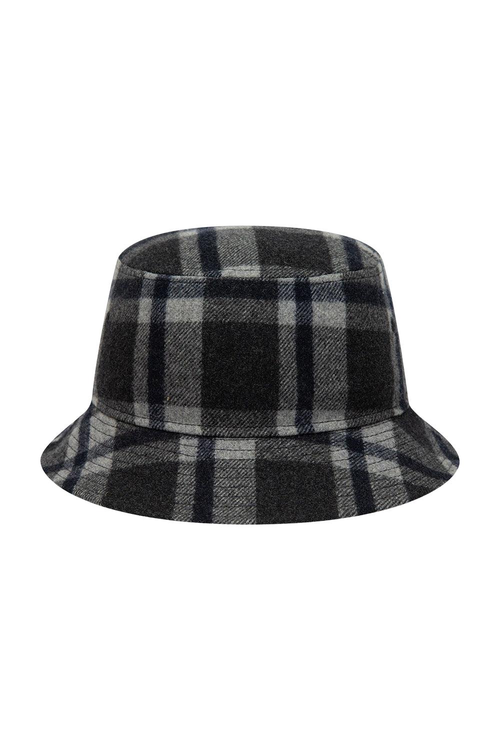 New Era-Check Bucket NEWERA NVYCAB-Bucket Hat-2-Milagron.com