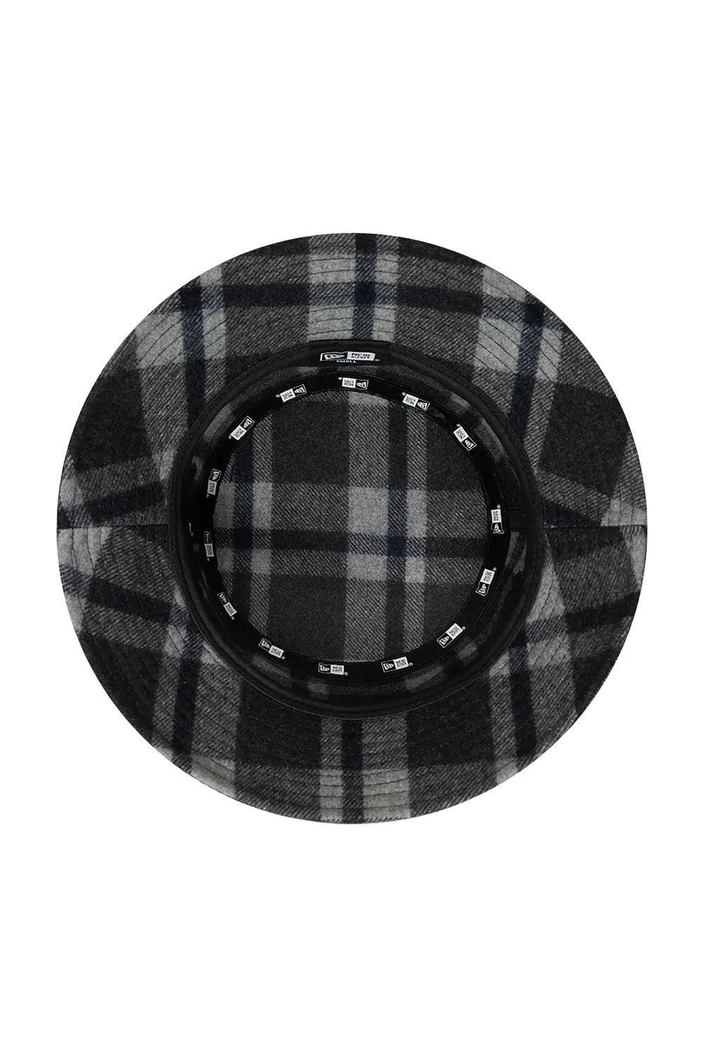 New Era-Check Bucket NEWERA NVYCAB-Bucket Hat-4-Milagron.com