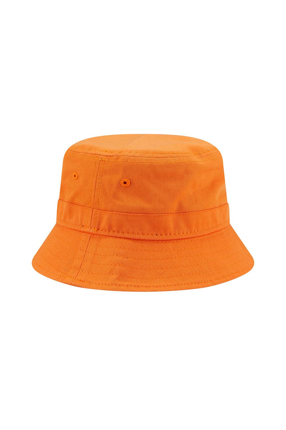 New Era-Children Essential Bucket Hat Orange-Bucket Hat-3-Milagron.com