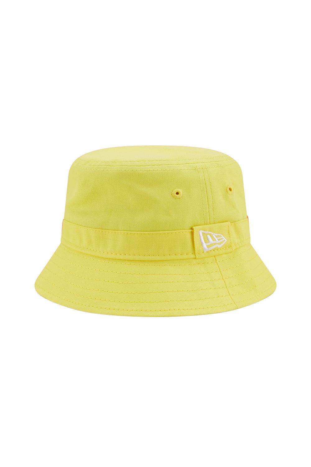 New Era-Children Essential Bucket Hat Yellow-Bucket Hat-1-Milagron.com
