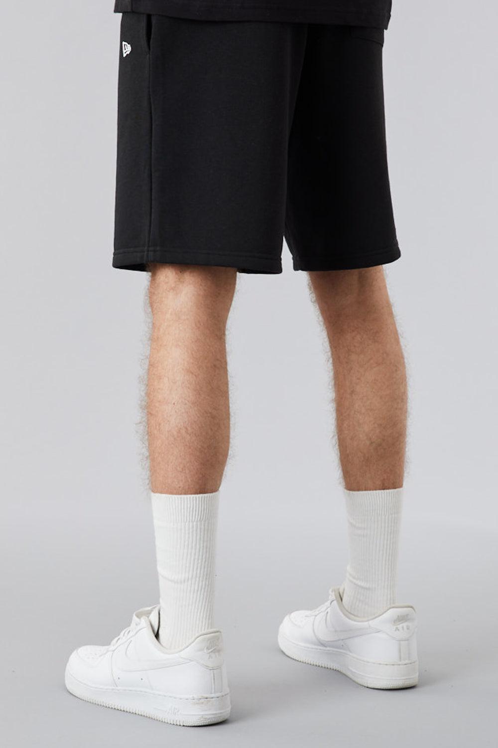 New Era-Essential Shorts Black-Şort-2-Milagron.com