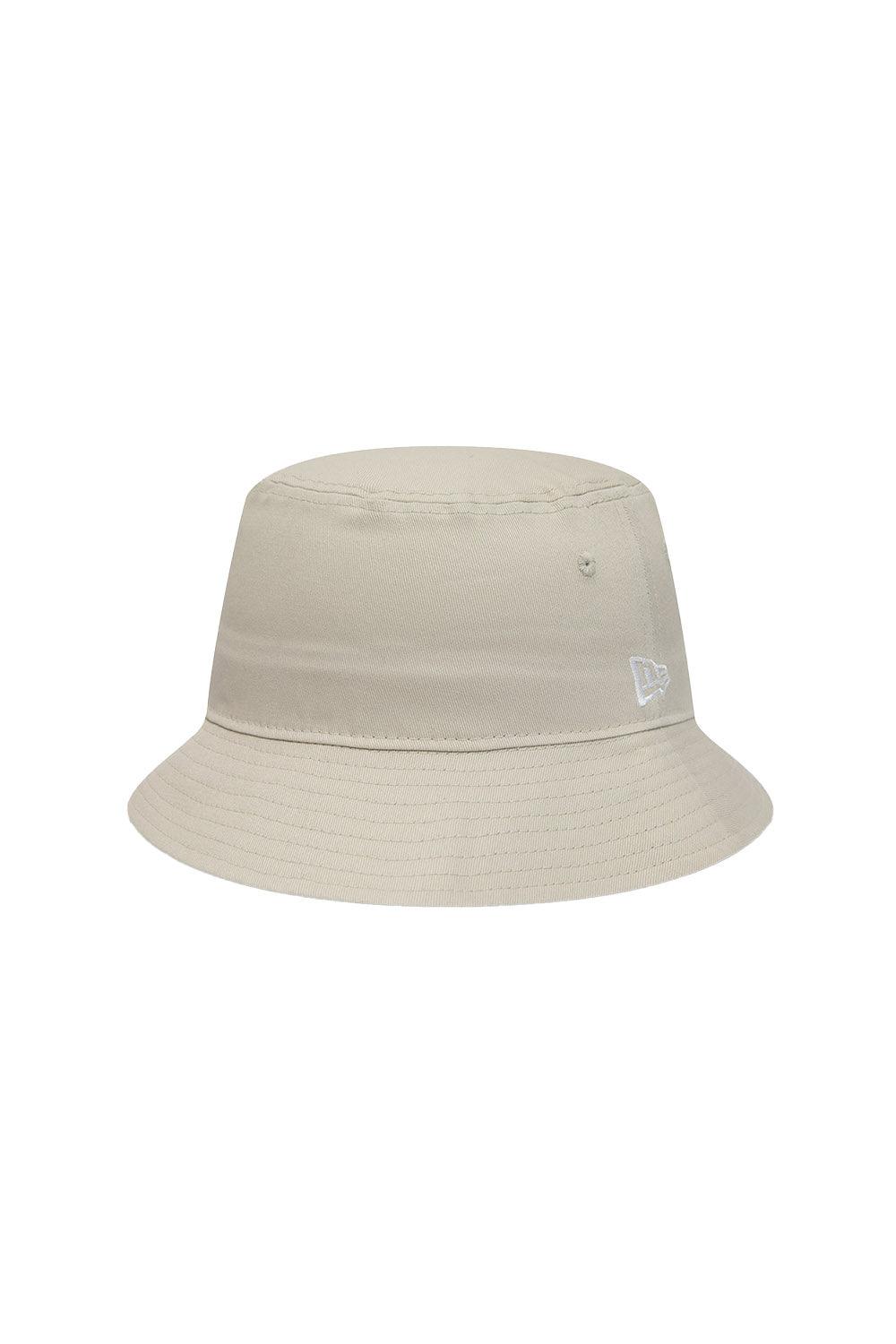 New Era-Essential Tapered Bcuket NEWERA STNWHI-Bucket Hat-1-Milagron.com