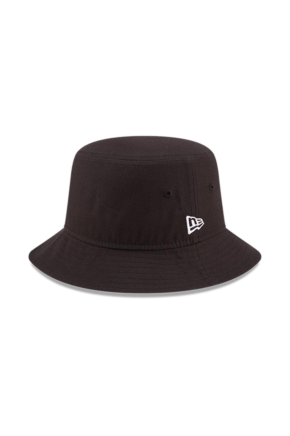 New Era-Essential Tapered Bucket Hat Black-Bucket Hat-1-Milagron.com