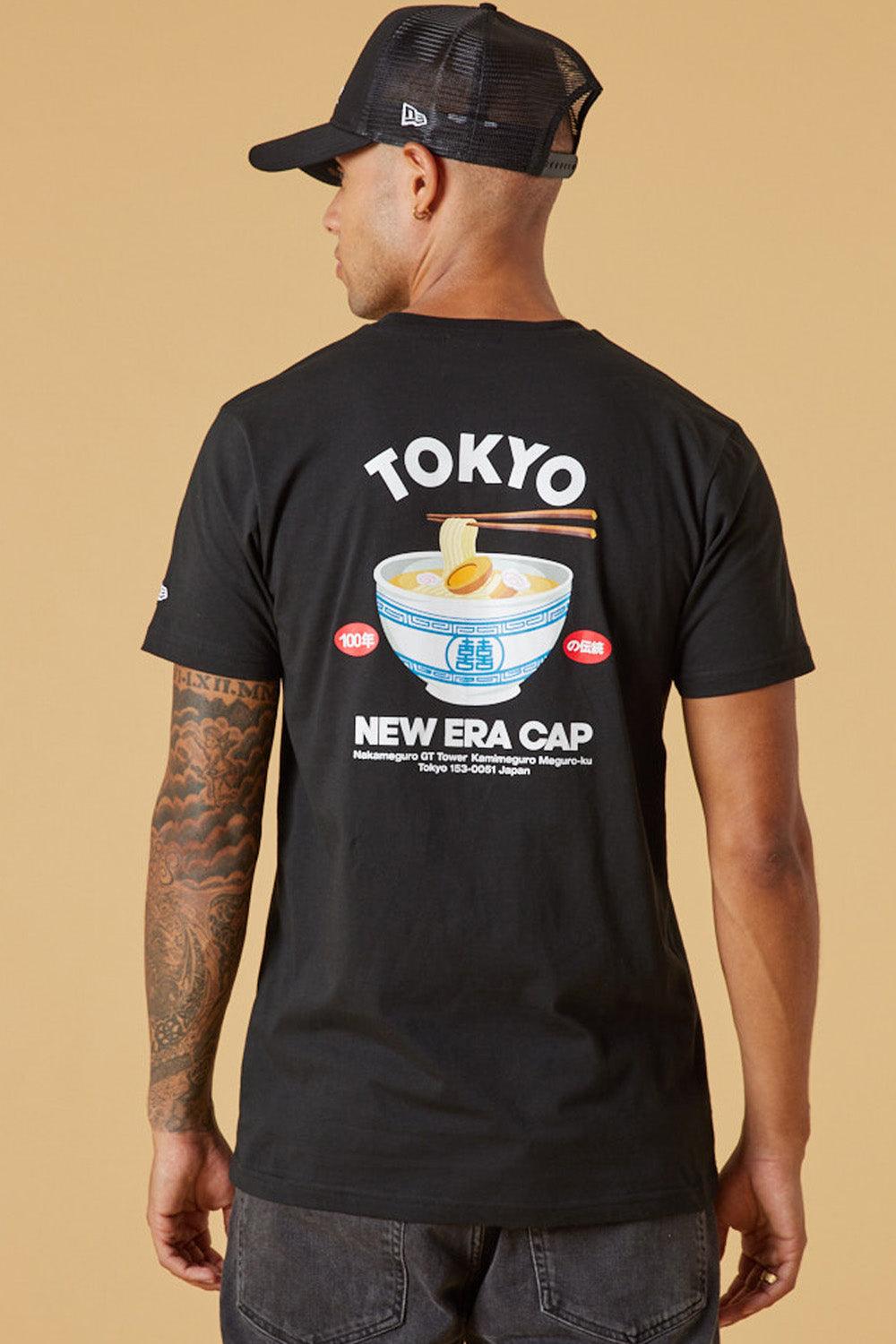 New Era-Food Pack Tee BLK-T-Shirts-2-Milagron.com