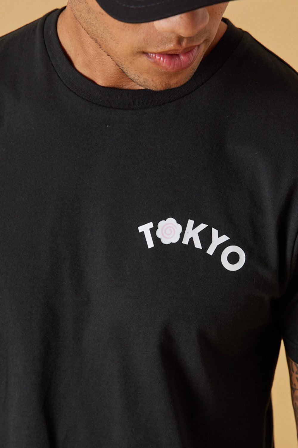 New Era-Food Pack Tee BLK-T-Shirts-5-Milagron.com