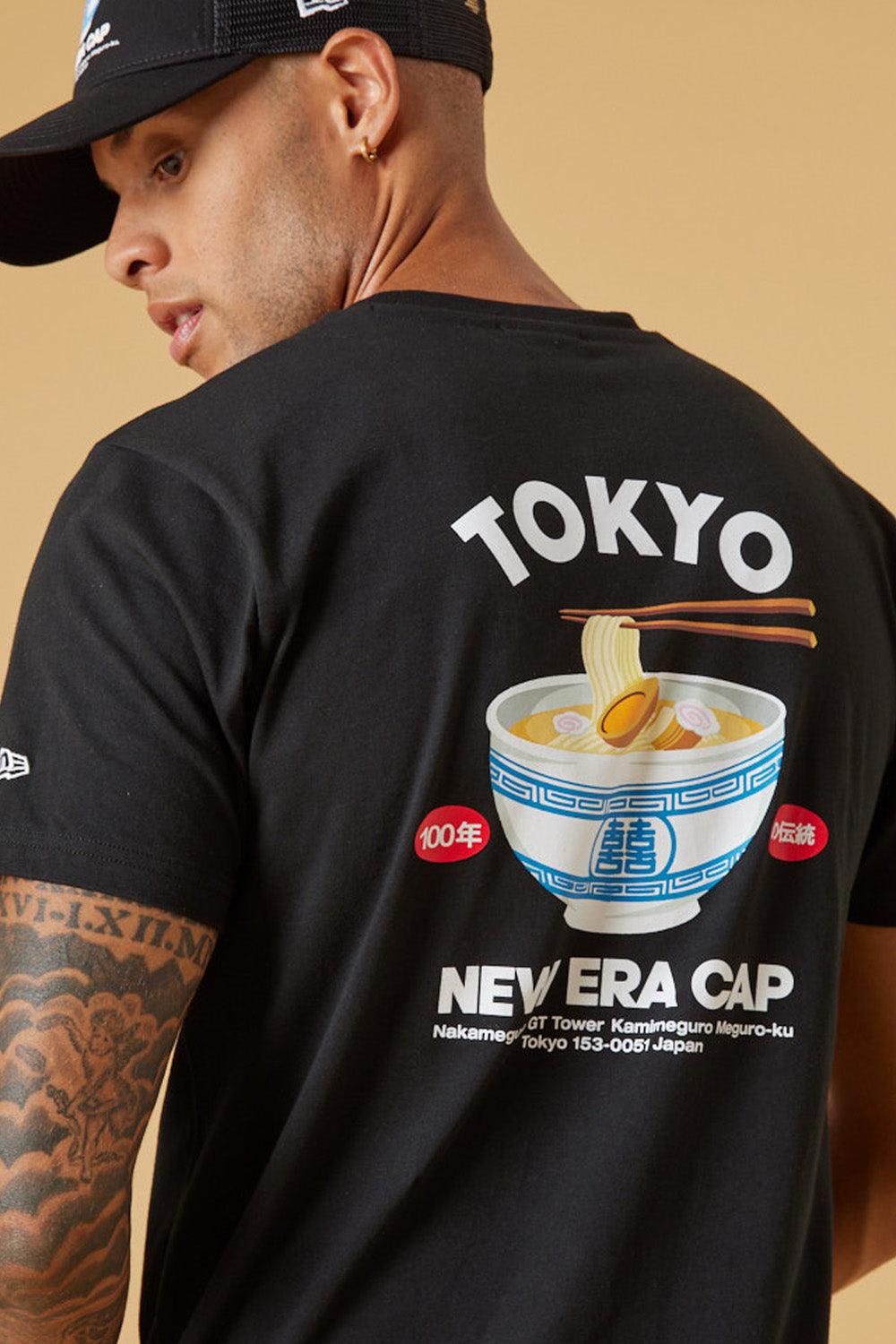 New Era-Food Pack Tee BLK-T-Shirts-6-Milagron.com