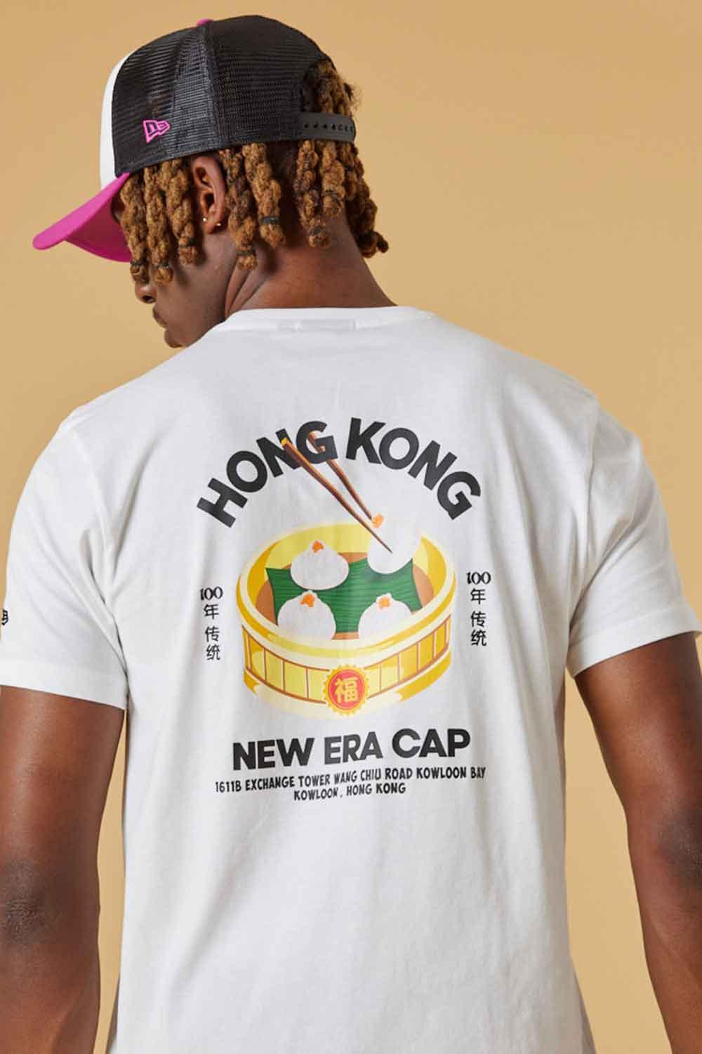 New Era-Food Pack Tee White-T-Shirts-4-Milagron.com