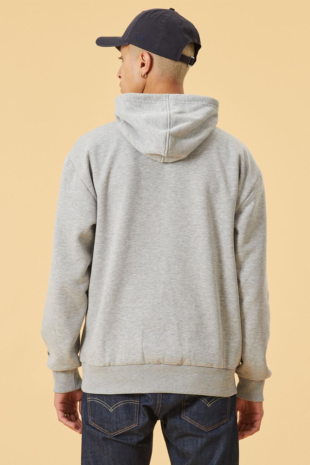 New Era-Heritage Oversized Hoodie - Gri-Sweatshirts & Hoodies-2-Milagron.com