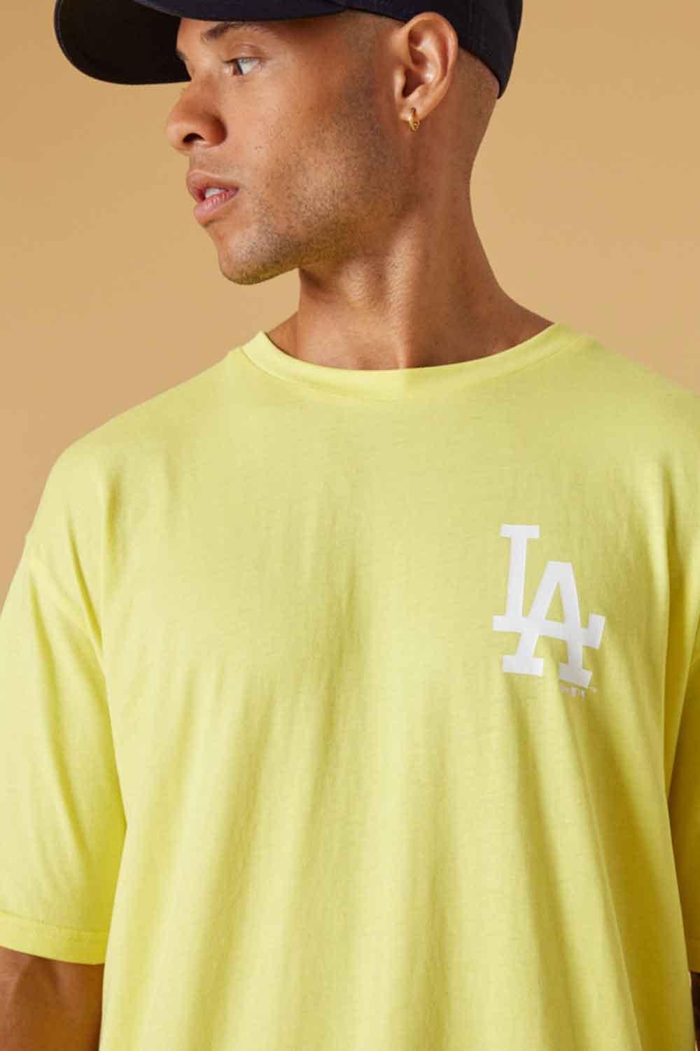New Era-League Essential Oversized Tee Los Angeles Dodgers-T-Shirts-5-Milagron.com