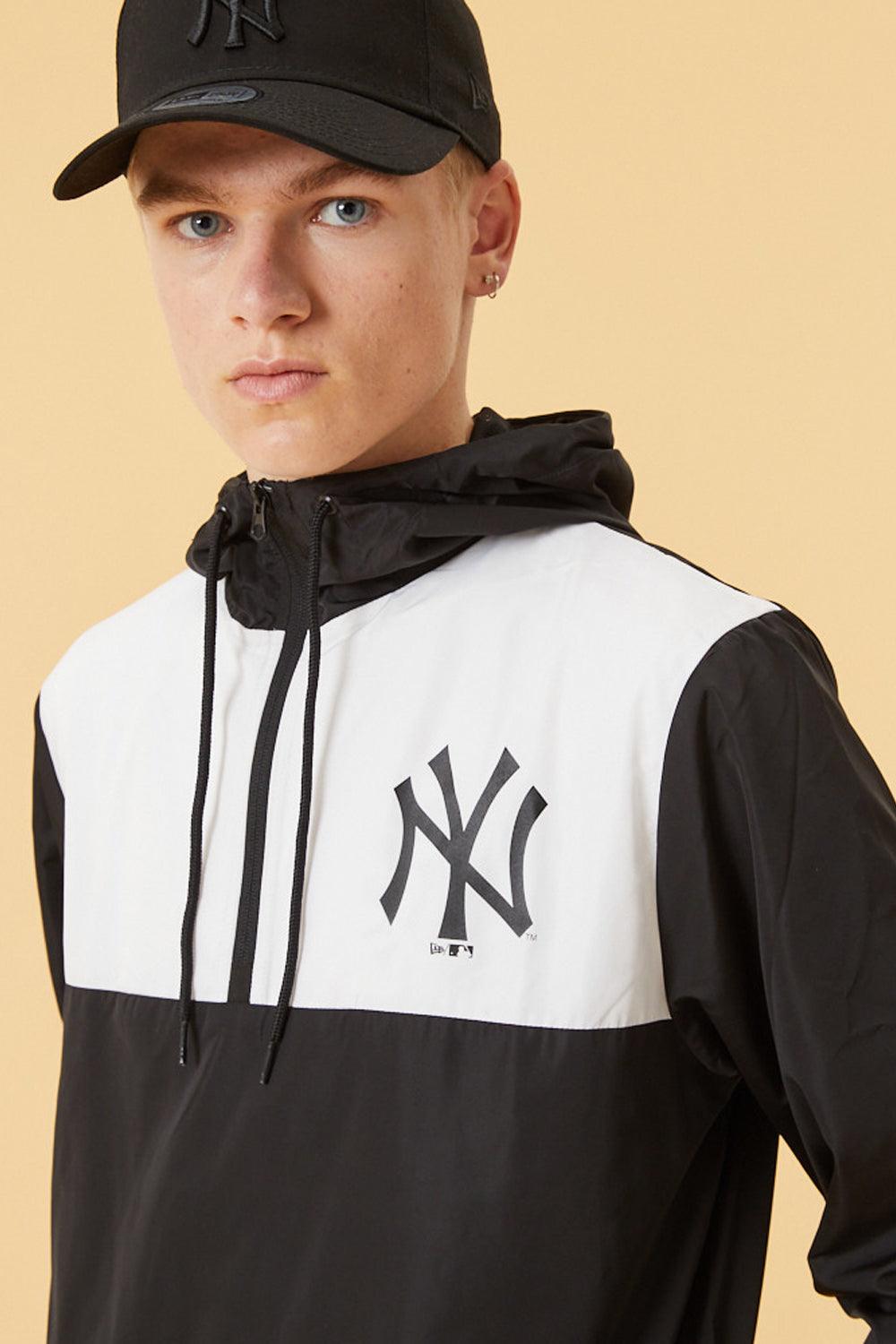 New Era-MLB Colorblock Windbreaker Neyyan Black-Mont-4-Milagron.com