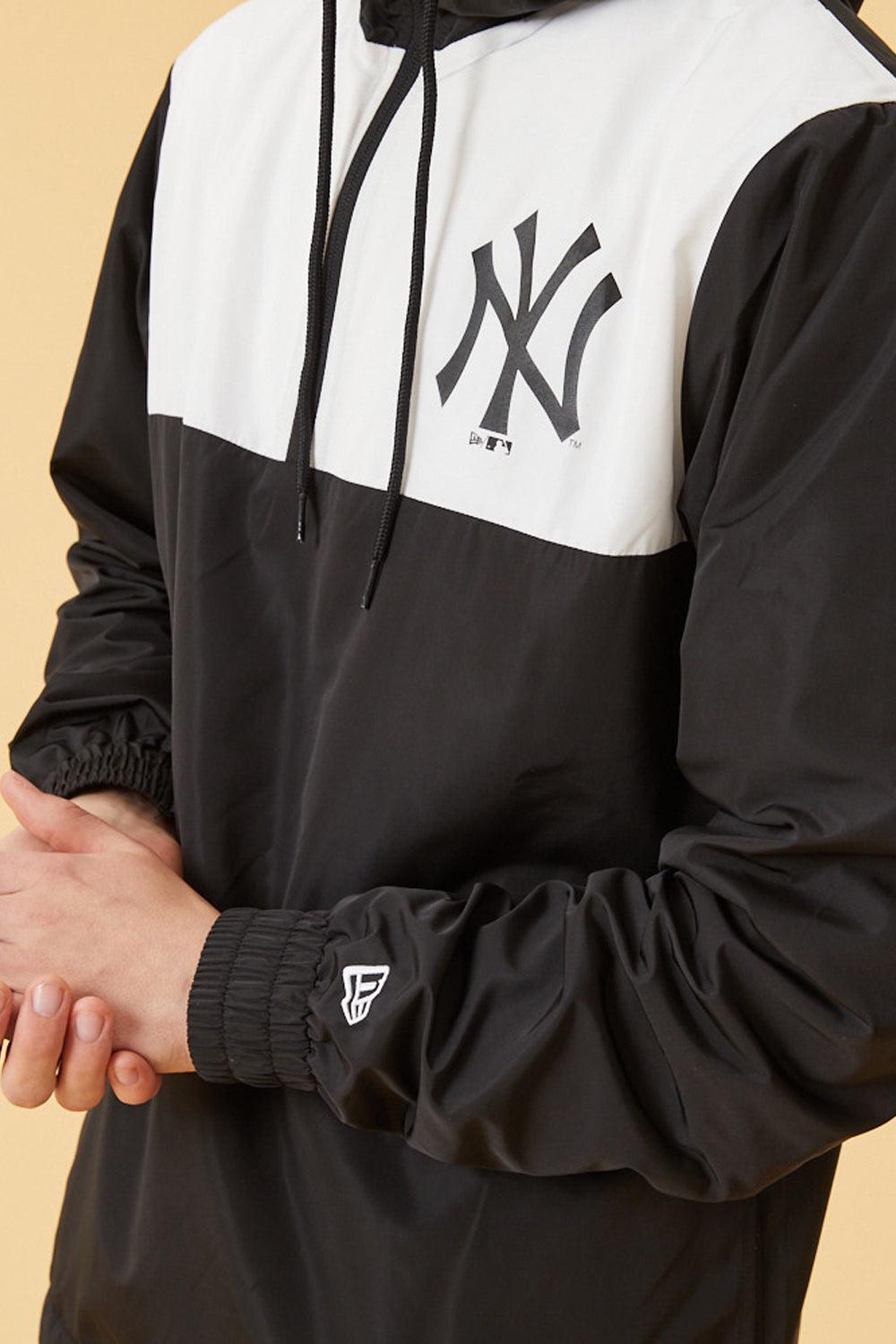 New Era-MLB Colorblock Windbreaker Neyyan Black-Mont-6-Milagron.com