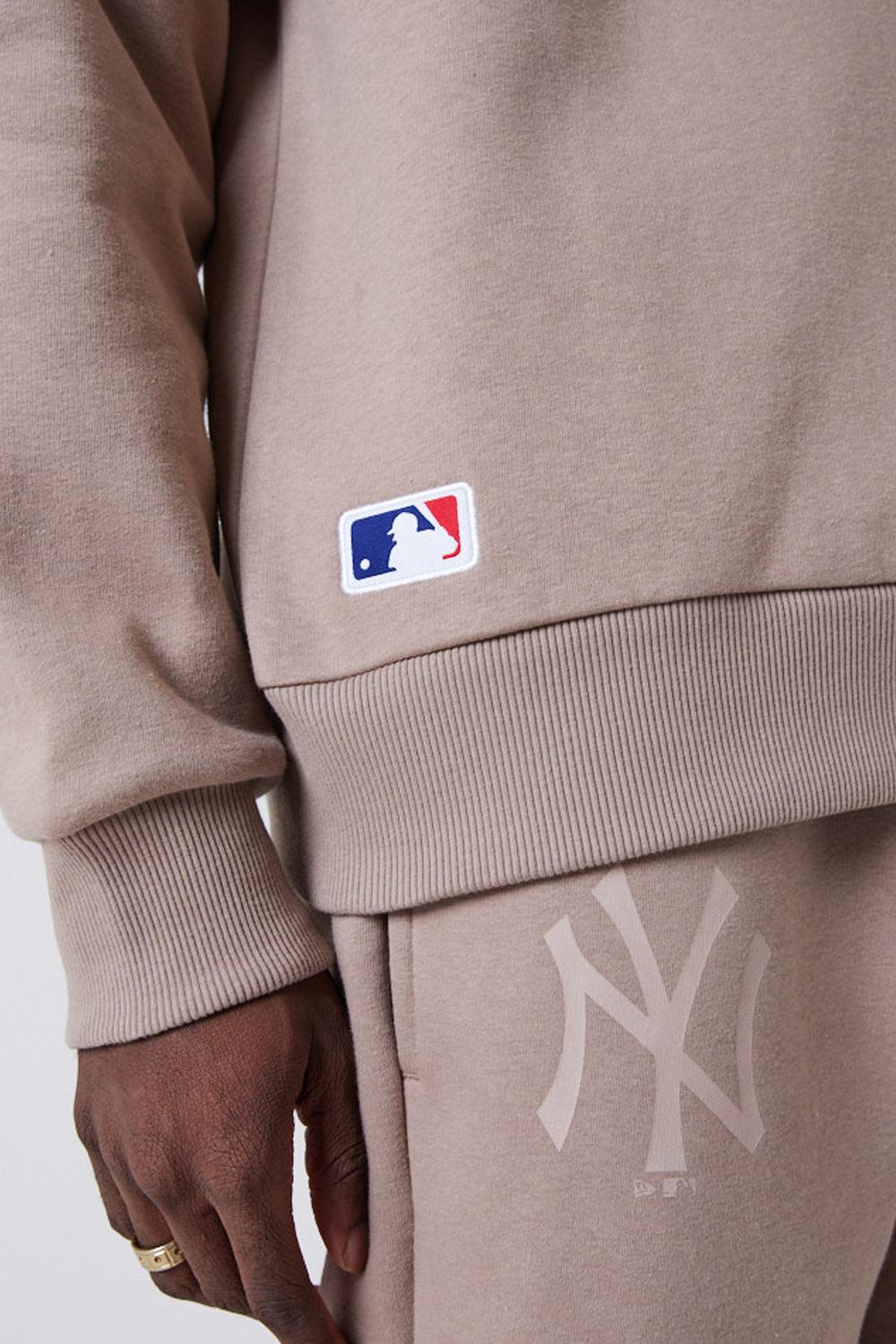 New Era-MLB League Essential Oversized Hoodie Brown-Sweatshirts & Hoodies-4-Milagron.com