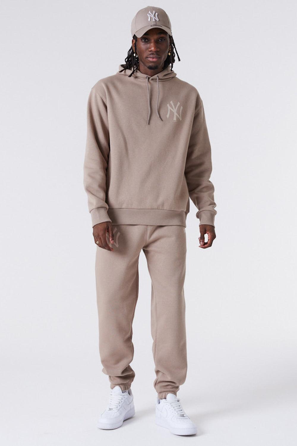 New Era-MLB League Essential Oversized Hoodie Brown-Sweatshirts & Hoodies-7-Milagron.com