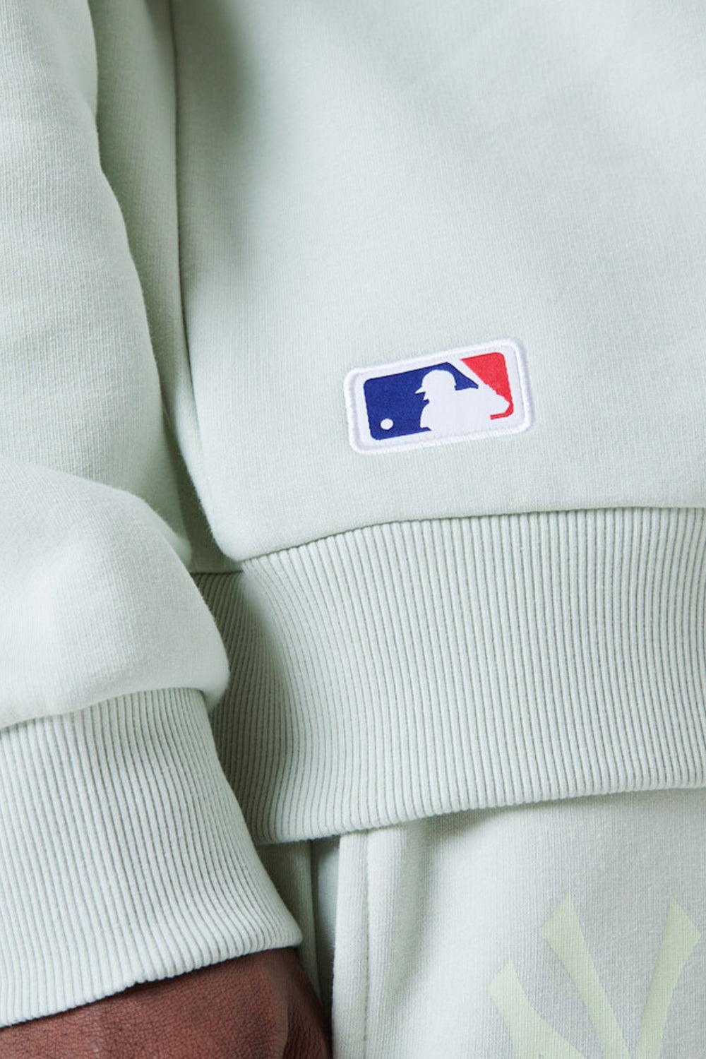 New Era-MLB League Essential Oversized Hoodie Green-Sweatshirts & Hoodies-4-Milagron.com