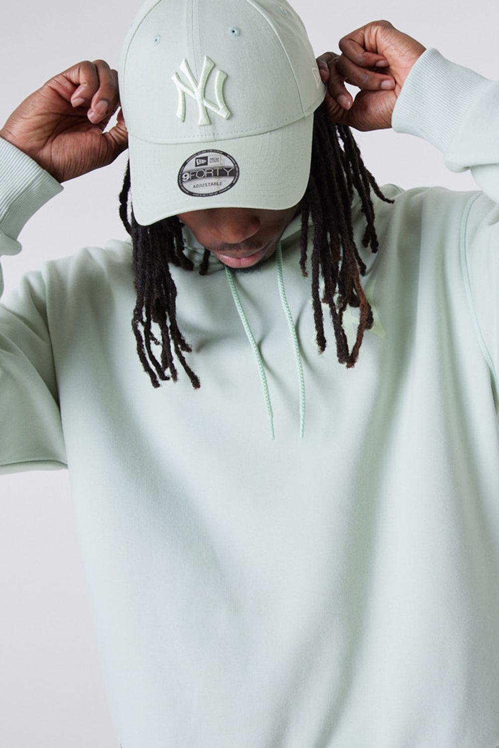 New Era-MLB League Essential Oversized Hoodie Green-Sweatshirts & Hoodies-5-Milagron.com