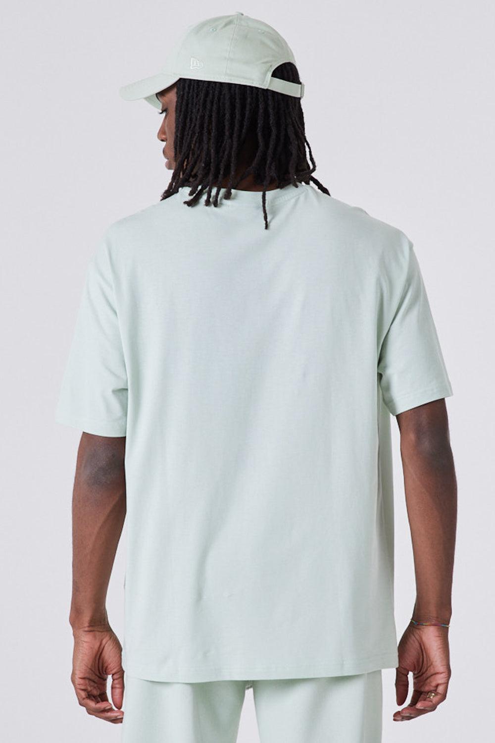 New Era-MLB League Essential Oversized Tee Green-T-Shirts-2-Milagron.com