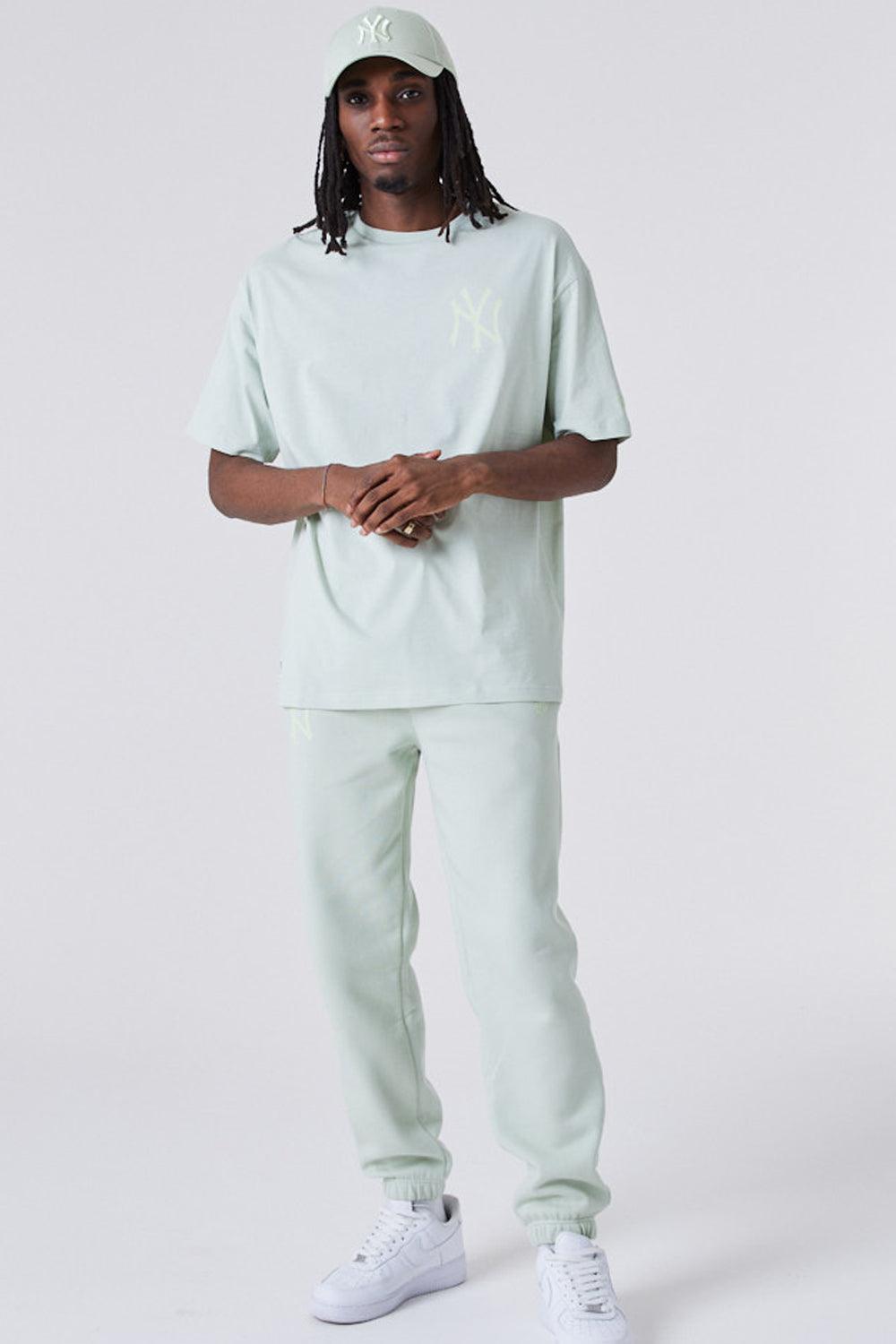 New Era-MLB League Essential Oversized Tee Green-T-Shirts-7-Milagron.com