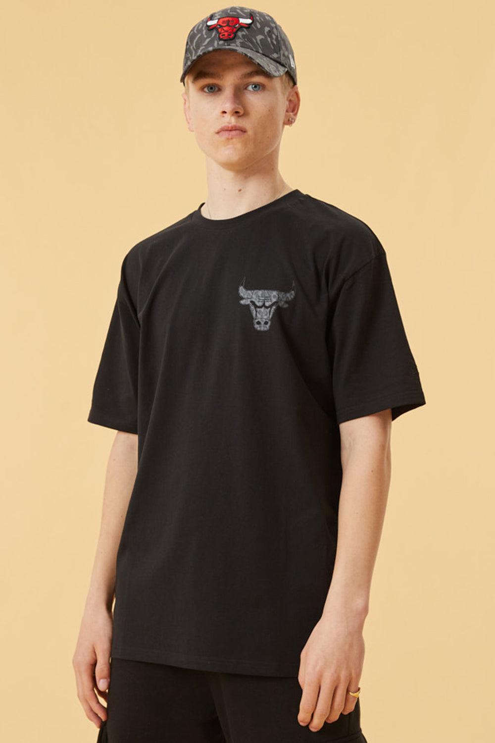 New Era-NBA Seasonal Infill Oversized Tee Chicago Bulls-T-Shirts-1-Milagron.com