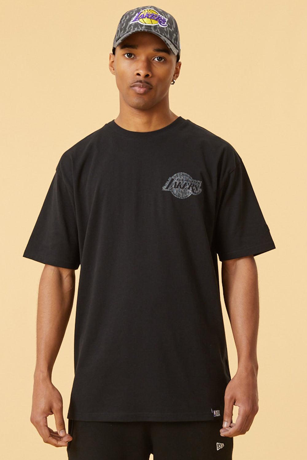 New Era-NBA Seasonal Infill Oversized Tee Los Angeles Lakers-T-Shirts-1-Milagron.com