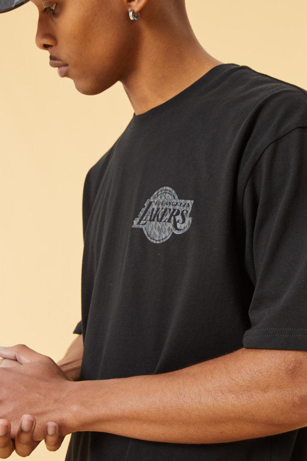 New Era-NBA Seasonal Infill Oversized Tee Los Angeles Lakers-T-Shirts-5-Milagron.com