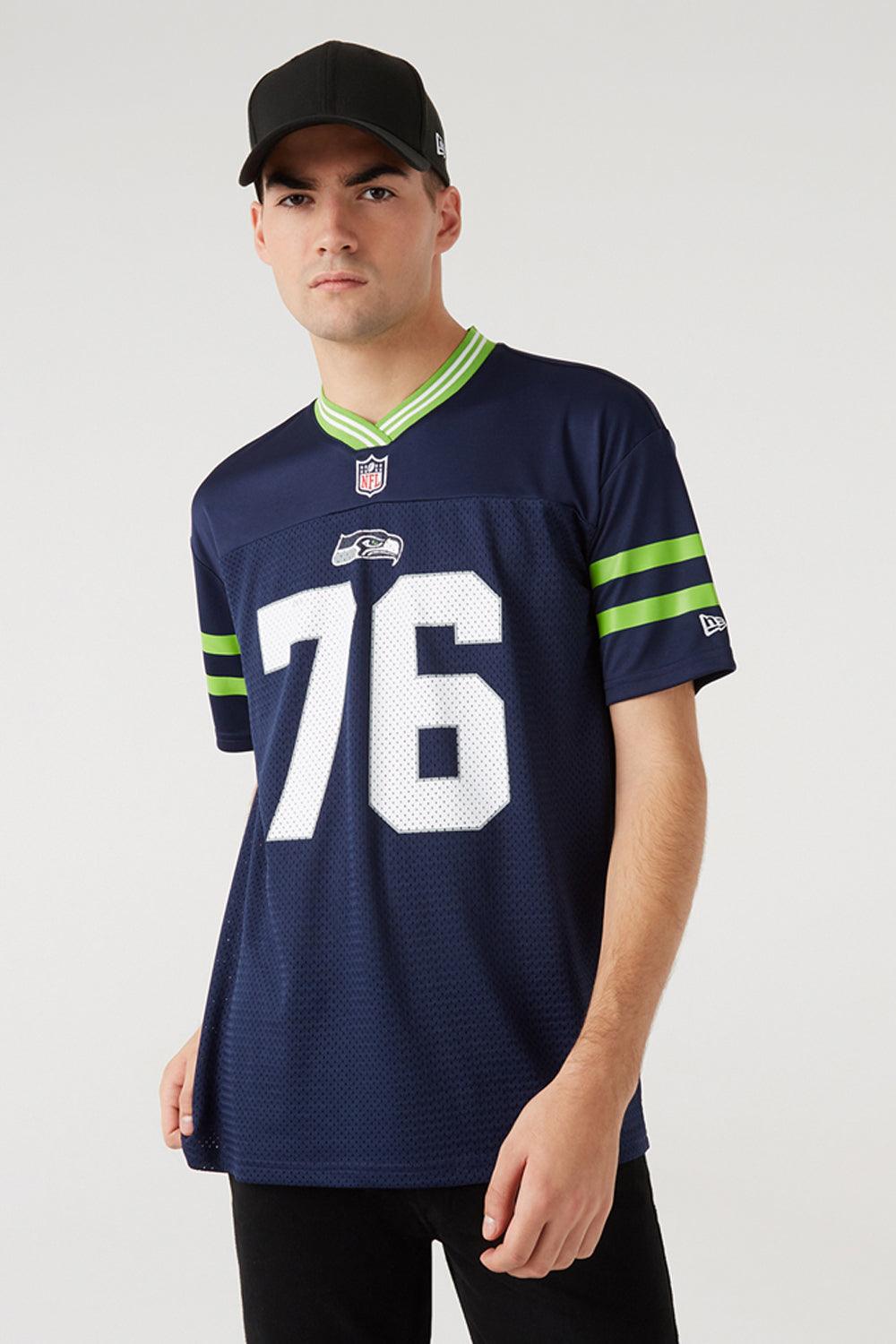 New Era-NFL Logo Oversized Tee Seattle Seahawks-T-Shirts-1-Milagron.com
