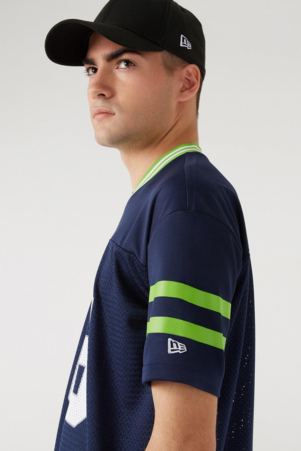 New Era-NFL Logo Oversized Tee Seattle Seahawks-T-Shirts-3-Milagron.com