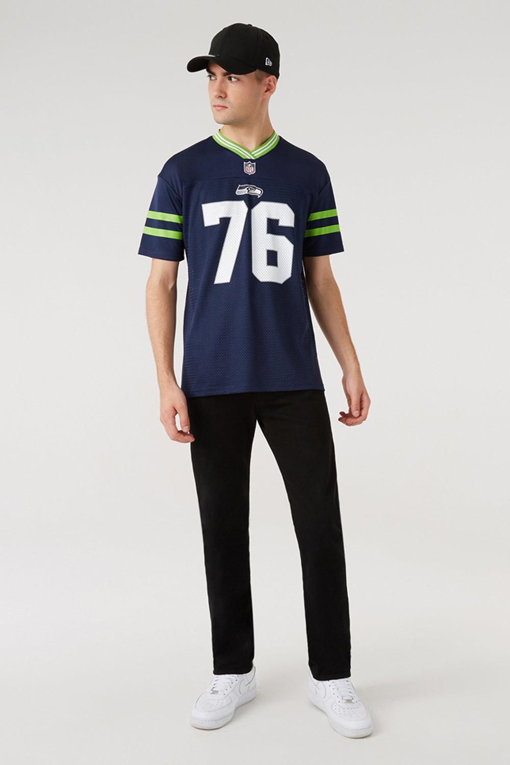 New Era-NFL Logo Oversized Tee Seattle Seahawks-T-Shirts-6-Milagron.com