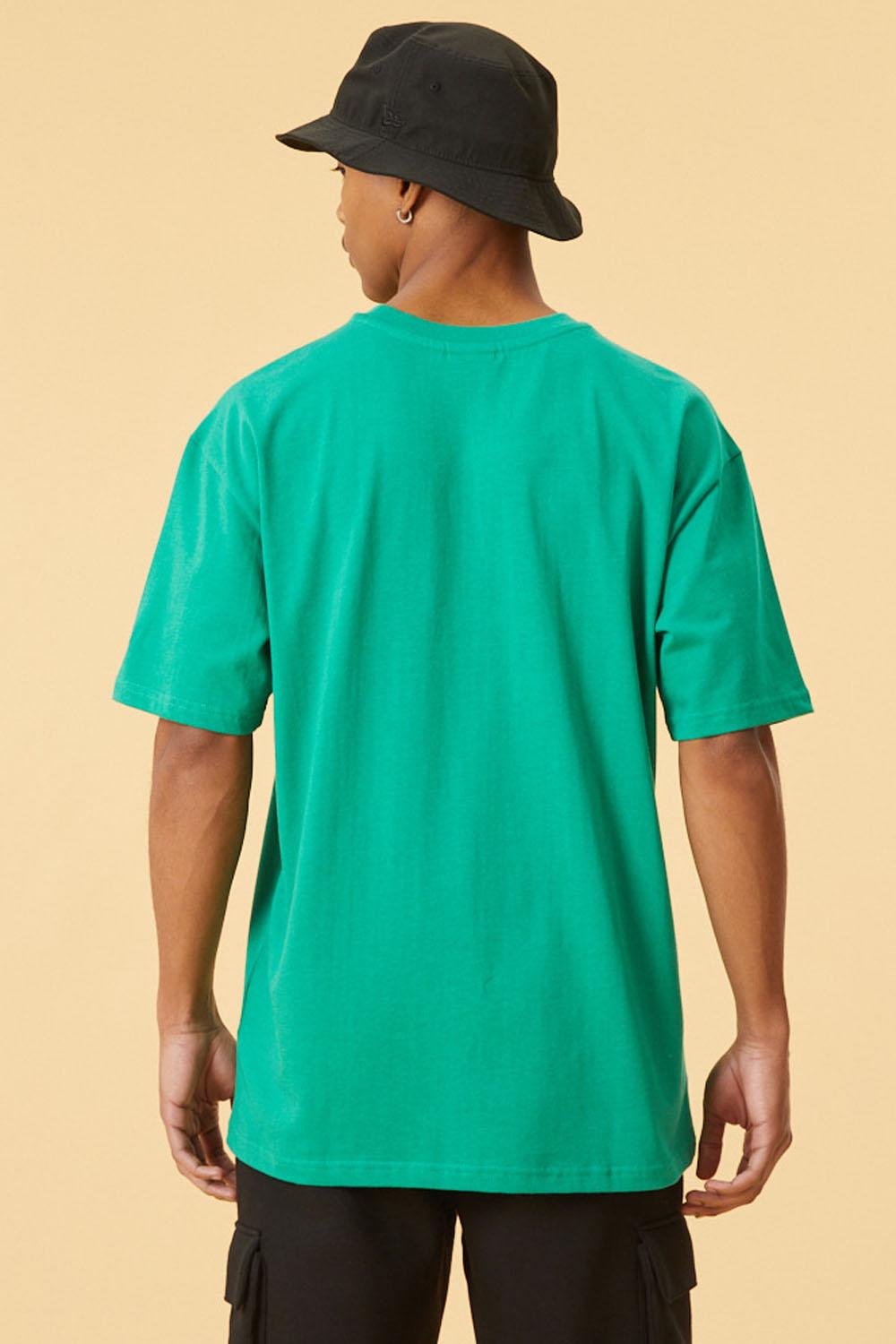 New Era-Rubber Patch Oversized Tee-T-Shirts-2-Milagron.com