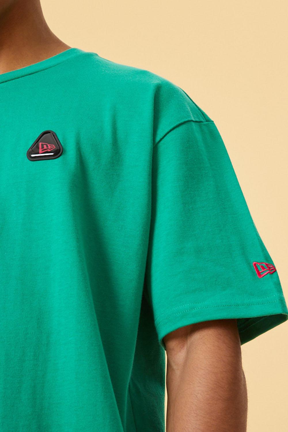 New Era-Rubber Patch Oversized Tee-T-Shirts-3-Milagron.com
