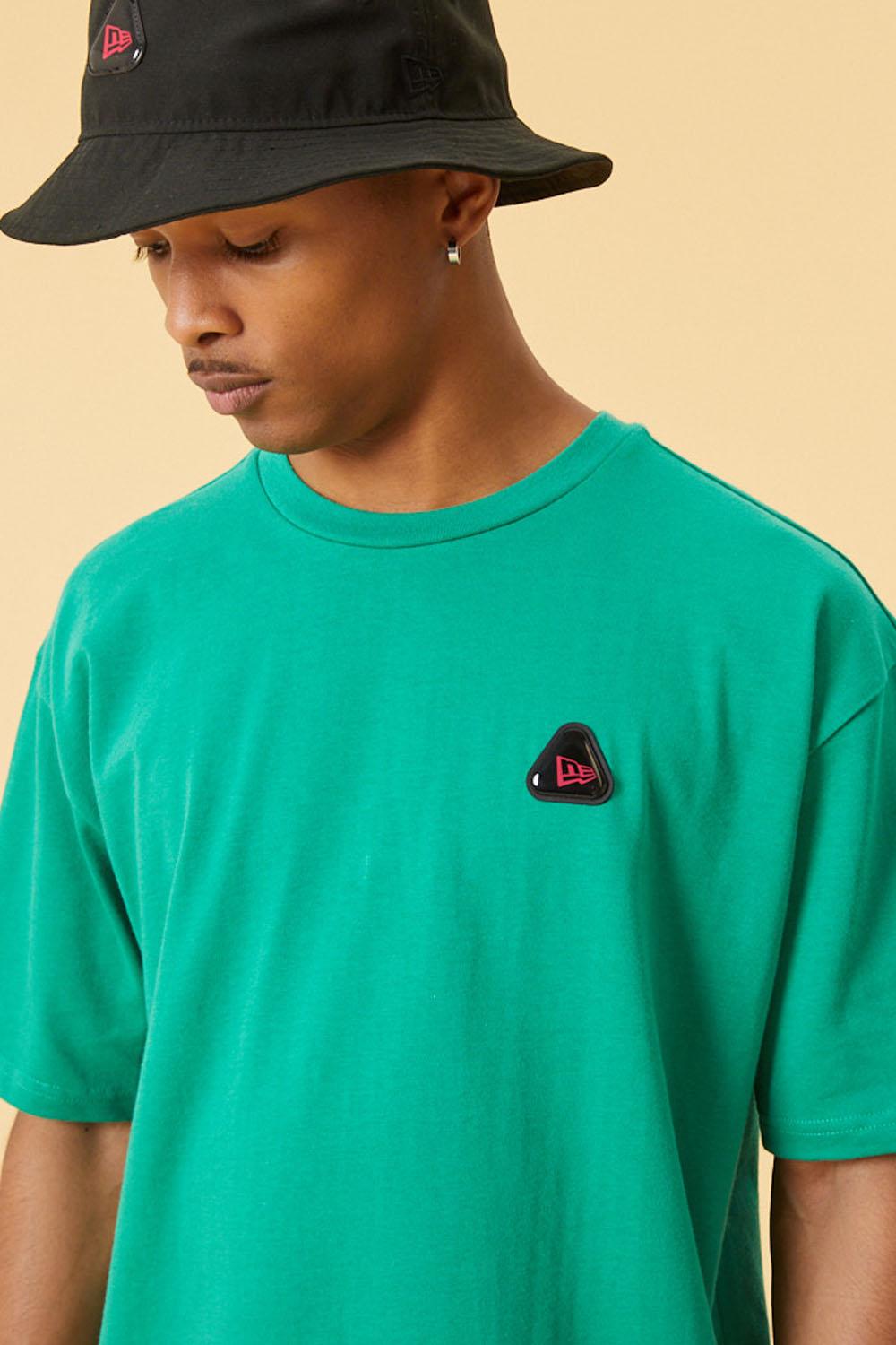 New Era-Rubber Patch Oversized Tee-T-Shirts-4-Milagron.com