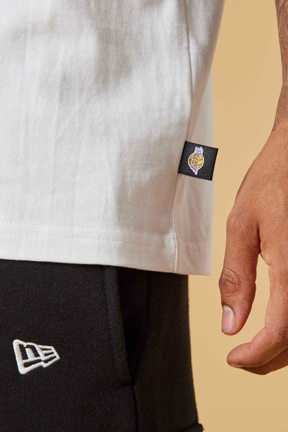 New Era-Washed Pack Wordmark Oversized Tee LA Lakers-T-Shirts-5-Milagron.com